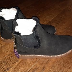 Blowfish black booties